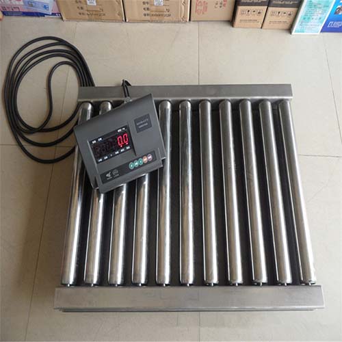 500kg高精度不鏽鋼輥（gǔn）筒秤 500公斤滾筒電子秤廠（chǎng）家