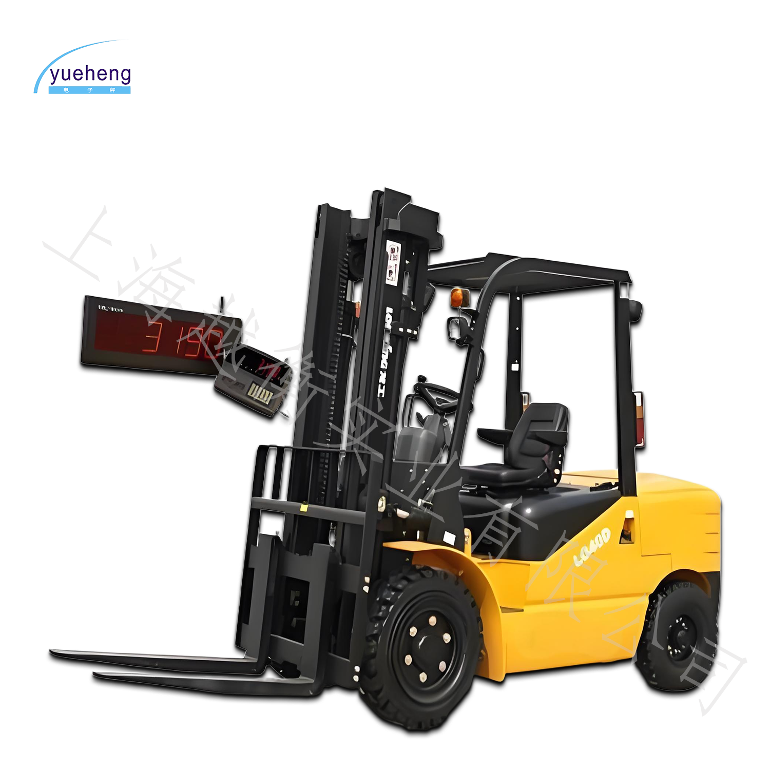燃油/電動叉車（chē）加裝稱重係統